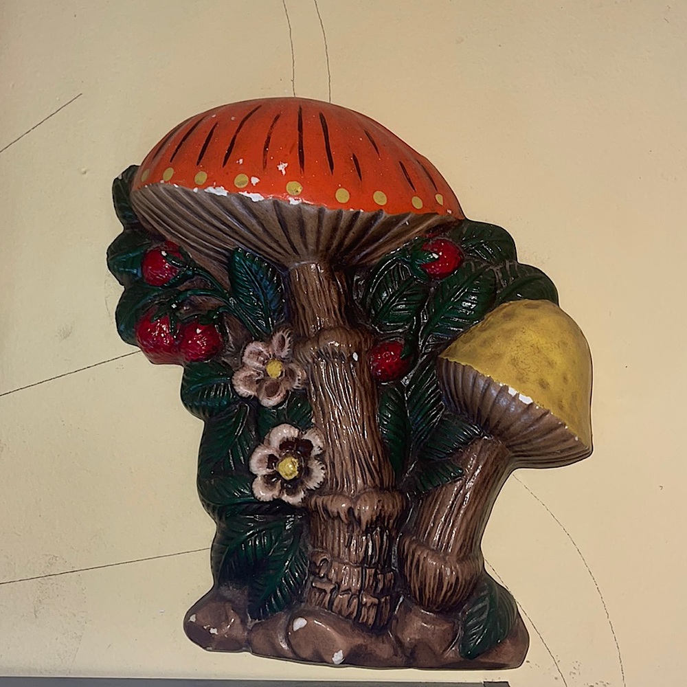 mushroom wall decor